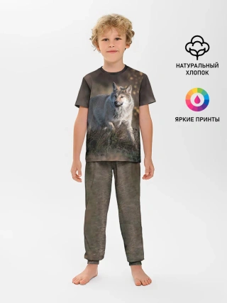 Детская пижама с брюками / WOLF