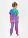 Детская пижама с брюками / НЕОНОВАЯ ПАЛИТРА