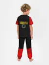 Детская пижама с брюками / КУРТ КОБЕЙН | НИРВАНА | ЛОГО