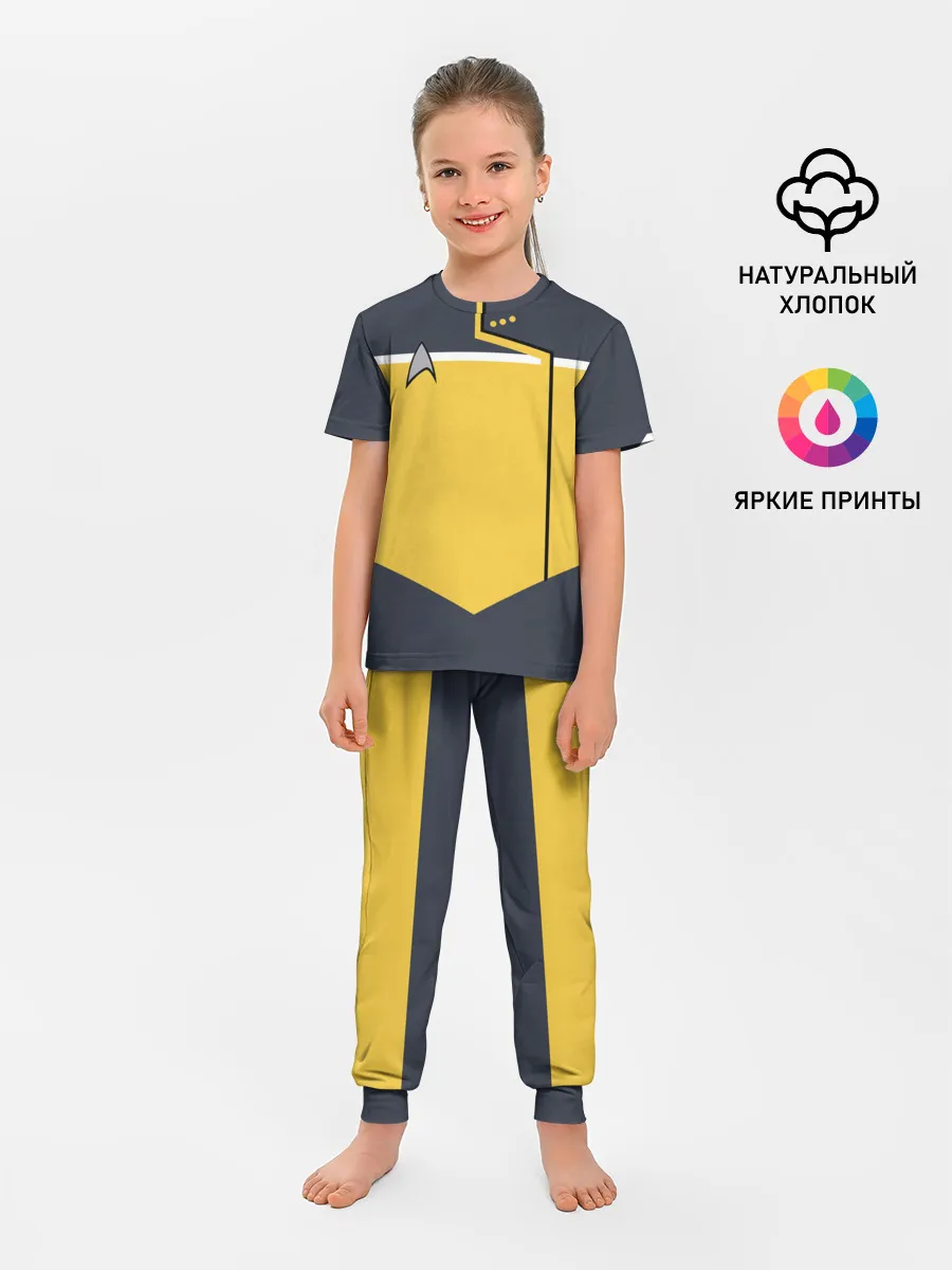 Детская пижама с брюками / Звездный костюм № 2