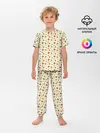 Детская пижама с брюками / Яблоки и мёд