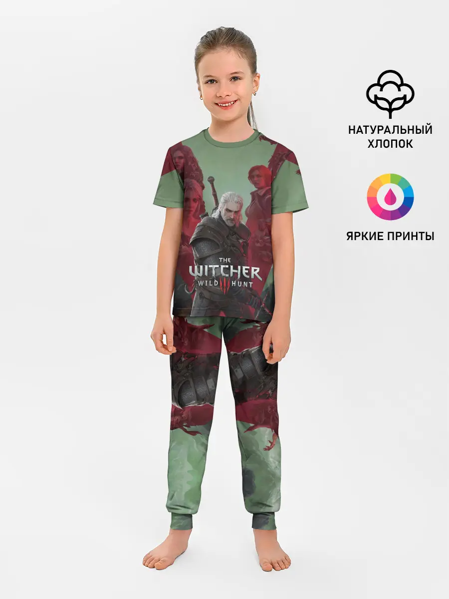 Детская пижама с брюками / The Witcher 5-летие
