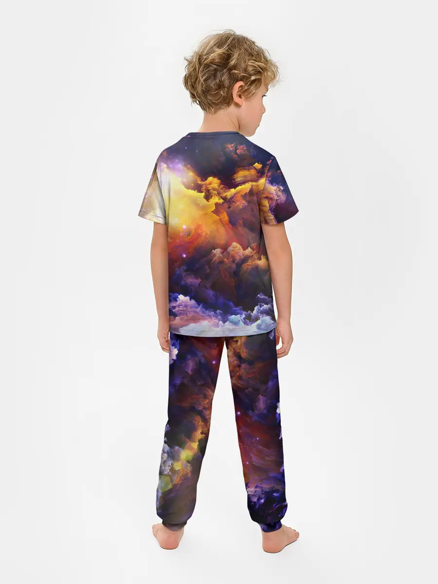 Детская пижама с брюками / Яркий свет