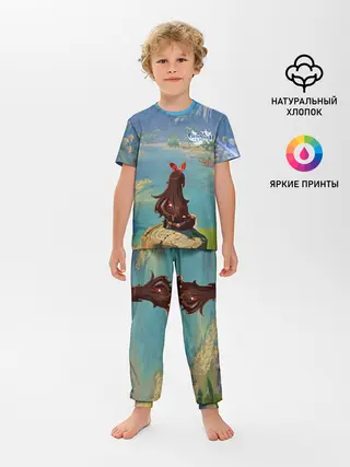 Детская пижама с брюками / Genshin Impact