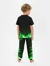 Детская пижама с брюками / Зеленый огонь