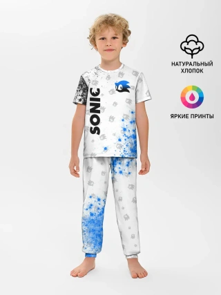 Детская пижама с брюками / СОНИК / SONIC