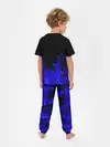 Детская пижама с брюками / Синий Огонь