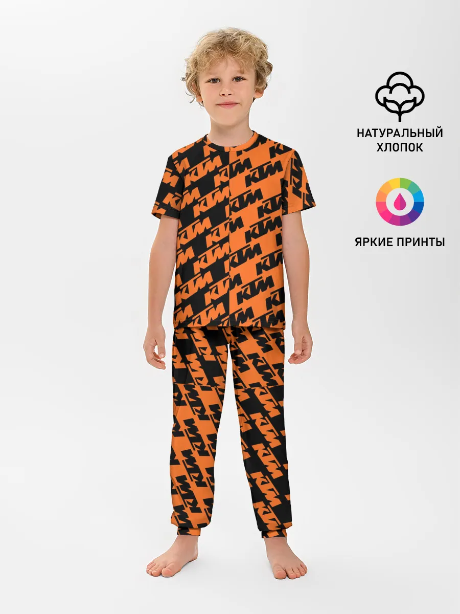 Детская пижама с брюками / KTM | КТМ