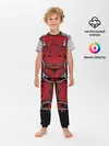 Детская пижама с брюками / Красный бык
