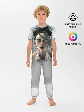 Детская пижама с брюками / Билли Айлиш