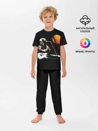 Детская пижама с брюками / Цой | Звезда по имени Cолнце