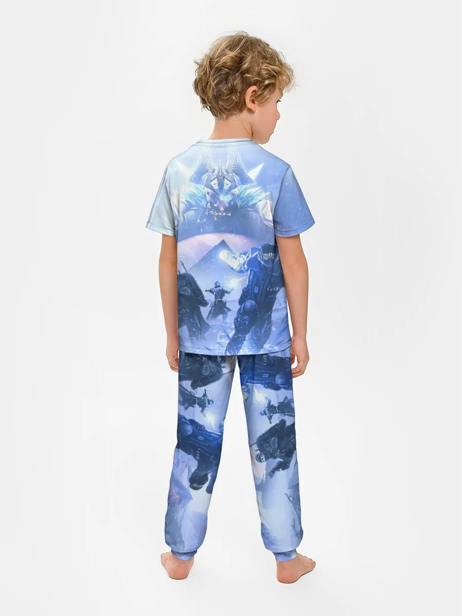 Детская пижама с брюками / DESTINY 2 ЛЕДЯНОЙ МАРС / СТРАЖИ