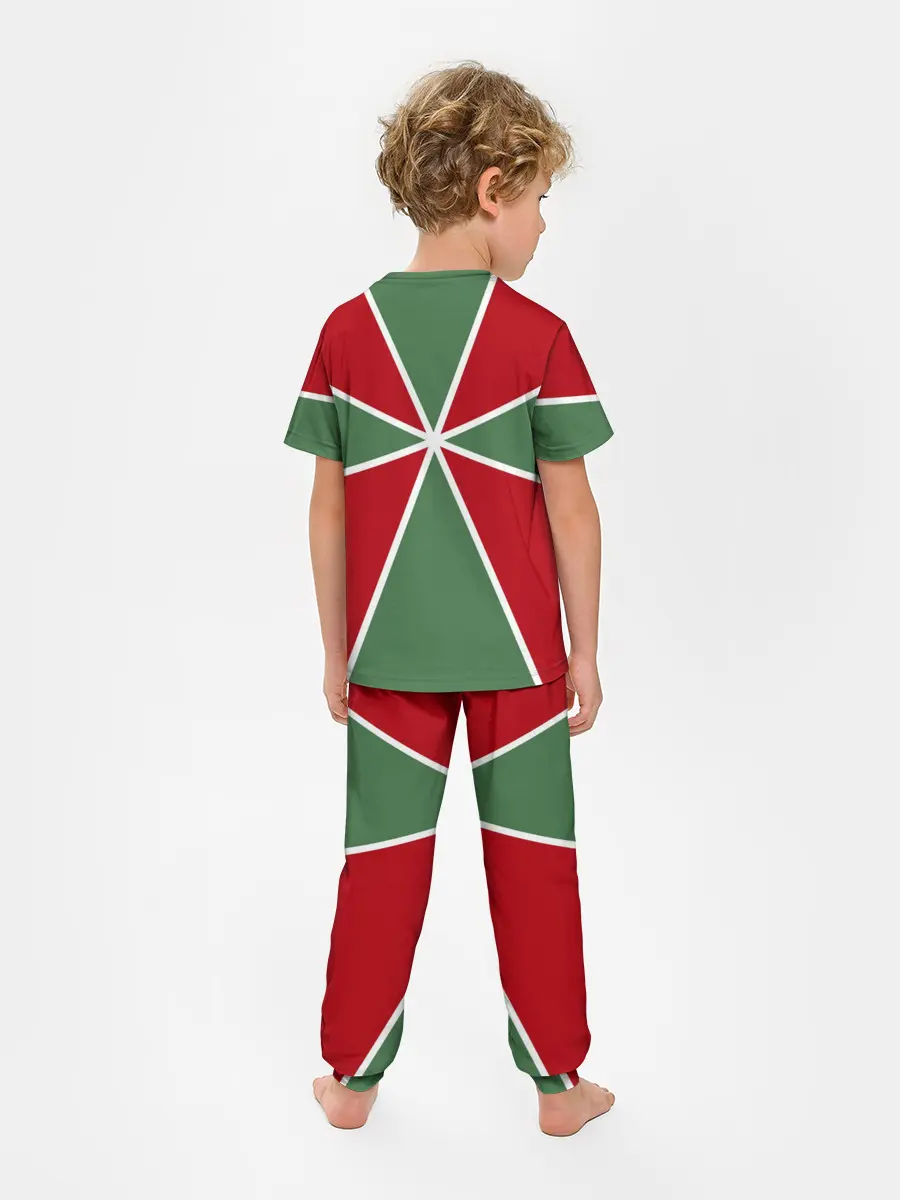 Детская пижама с брюками / 100 лет пограничных войск