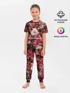 Детская пижама с брюками / ROSE NEON | РОЗЫ НЕОН