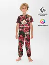 Детская пижама с брюками / ROSE NEON | РОЗЫ НЕОН