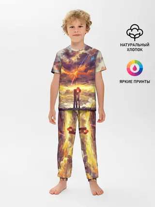 Детская пижама с брюками / Кимино Аниме