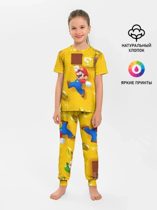 Детская пижама с брюками / Супер Марио