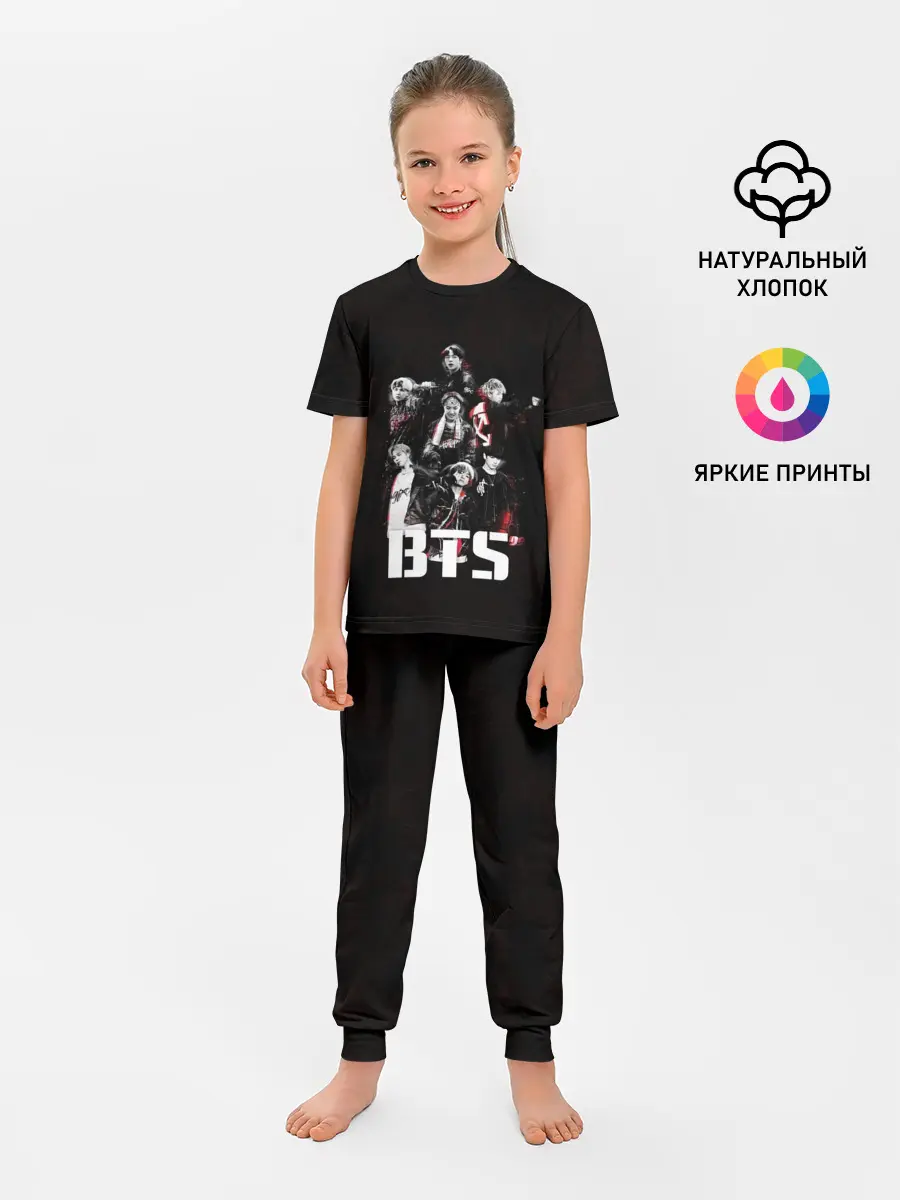 Детская пижама с брюками / BTS
