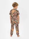 Детская пижама с брюками / дудл узоры