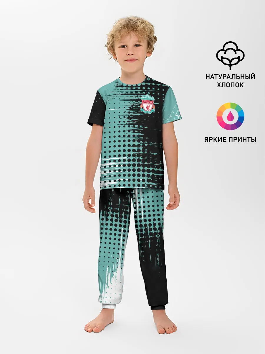 Детская пижама с брюками / Liverpool / Ливерпуль.