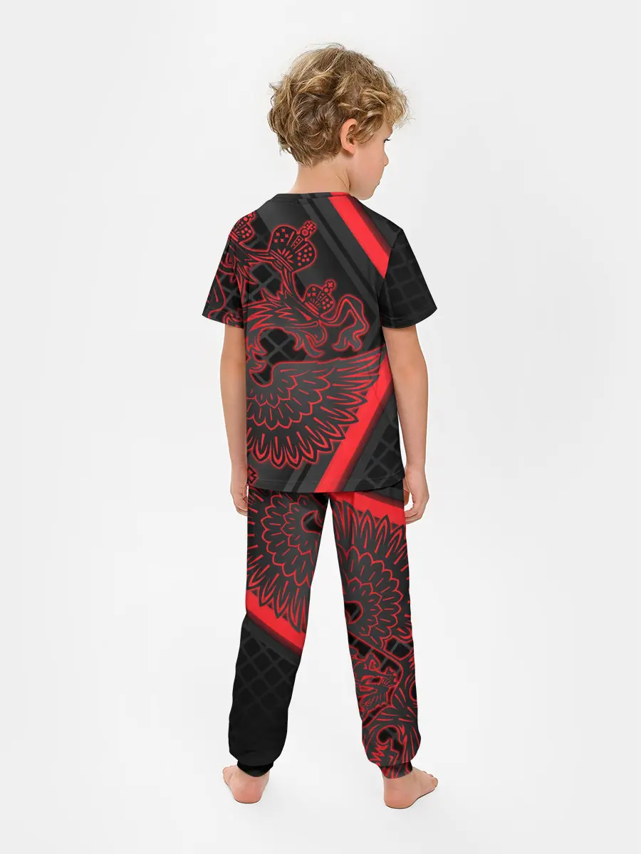 Детская пижама с брюками / Хоккей