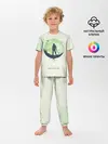 Детская пижама с брюками / Школа волка