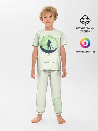 Детская пижама с брюками / Школа волка