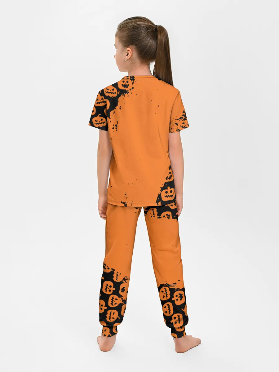 Детская пижама с брюками / Далматинец в шляпе | Хэллоуин