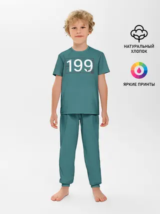 Детская пижама с брюками / Игрок в кальмара 199