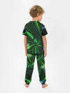 Детская пижама с брюками / DIGITAL NEON GREEN