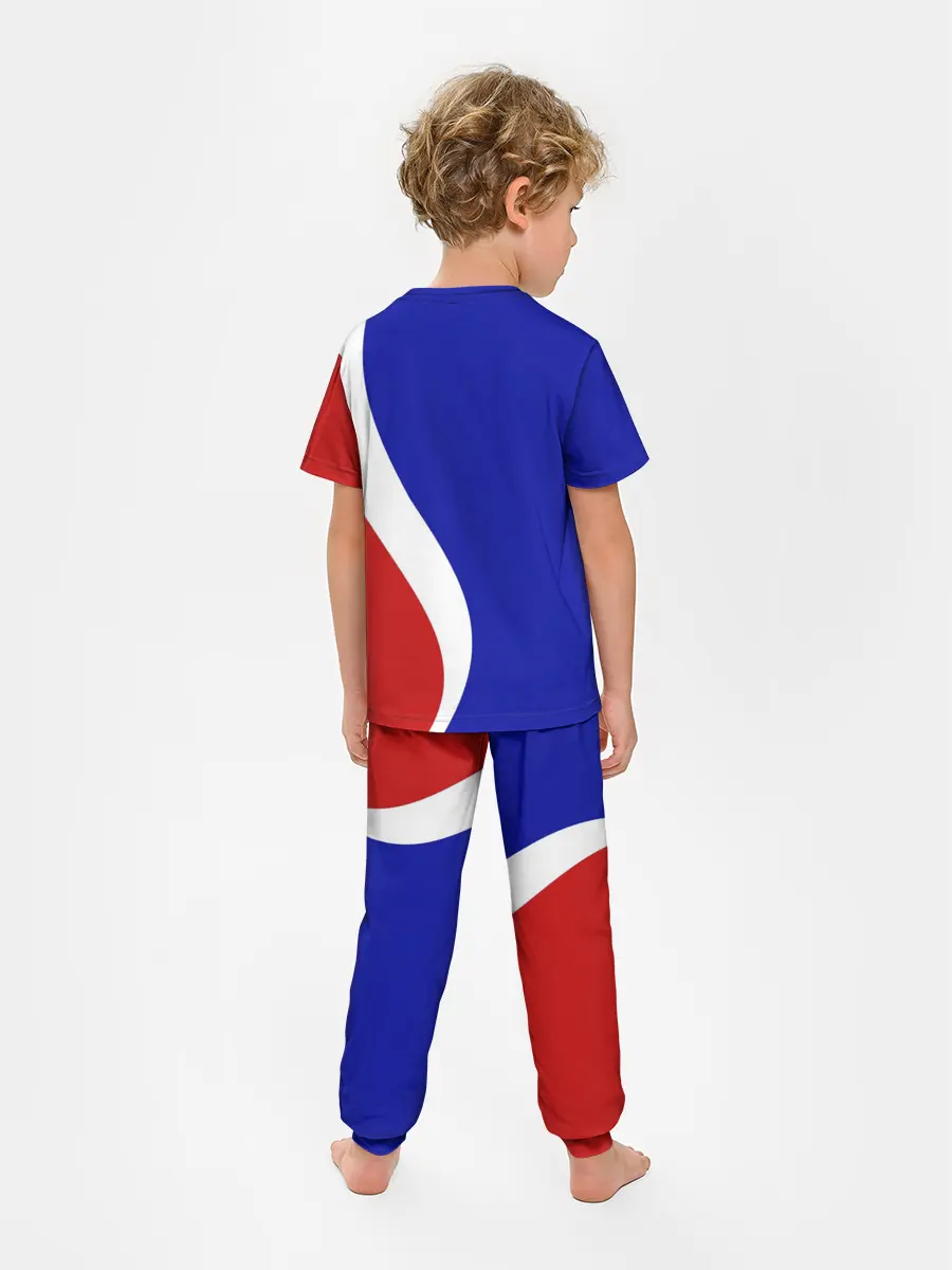 Детская пижама с брюками / Герб РФ Триколор