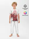 Детская пижама с брюками / ноль два волосы