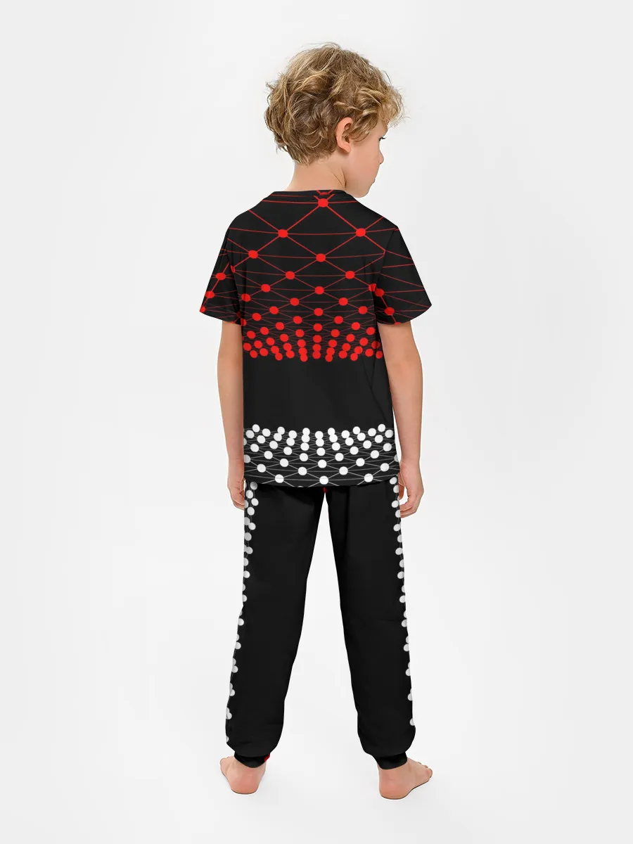 Детская пижама с брюками / Абстракция