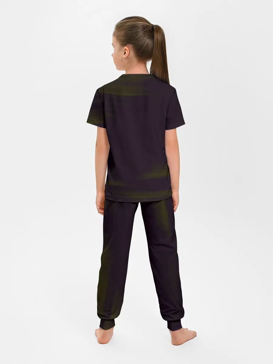 Детская пижама с брюками / Cyberpunk 2077 киберубийство