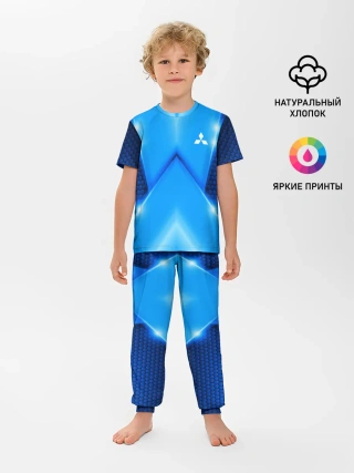 Детская пижама с брюками / Mitsubishi car sport SKY