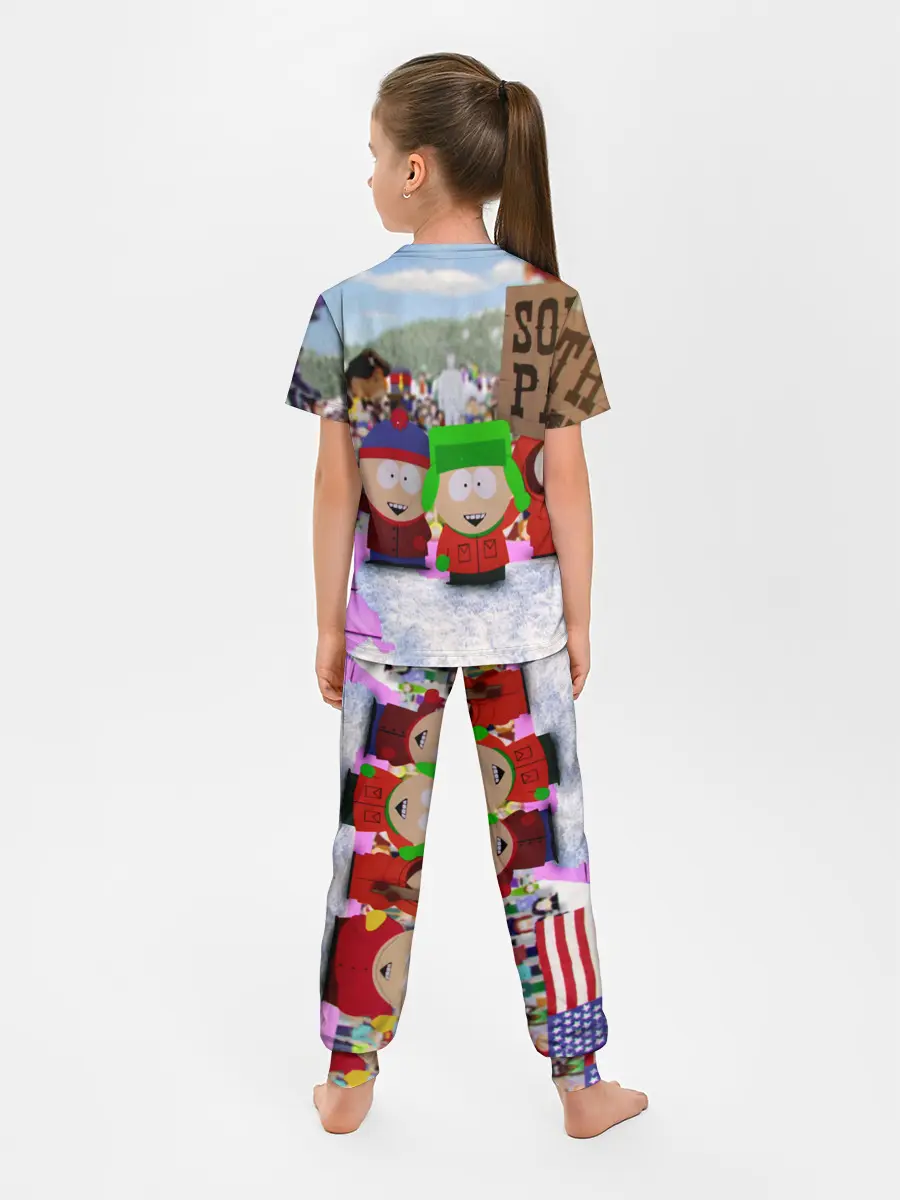 Детская пижама с брюками / Южный Парк / South Park .