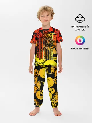 Детская пижама с брюками / Slipknot
