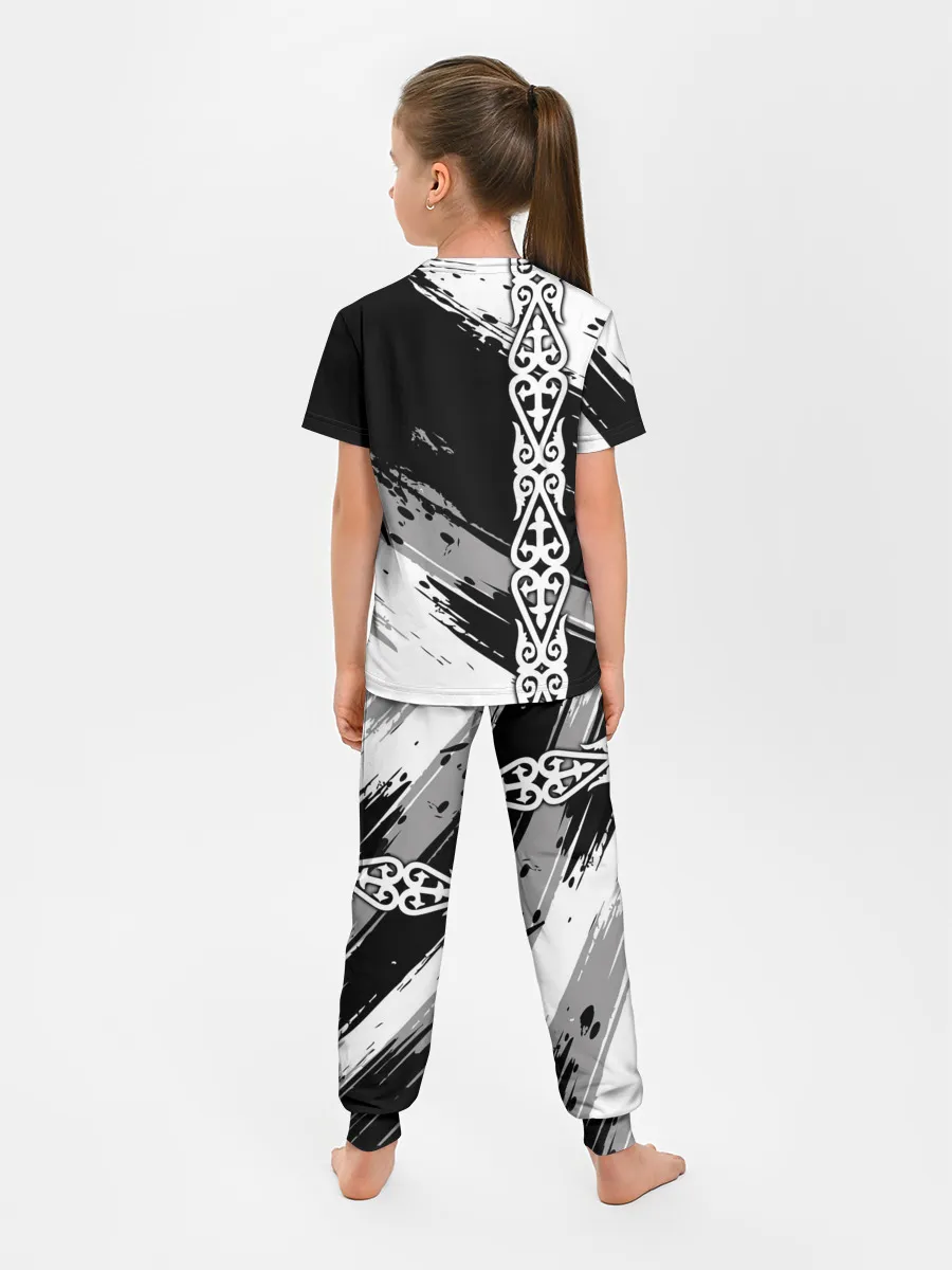 Детская пижама с брюками / Форма Казахстан