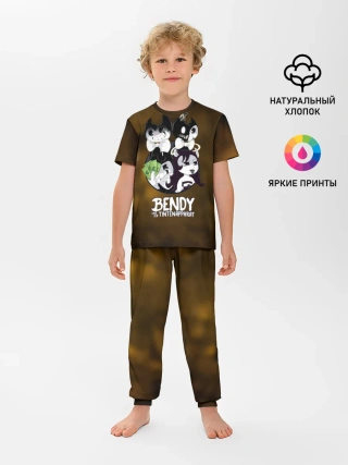 Детская пижама с брюками / Bendy and the ink machine