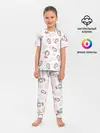 Детская пижама с брюками / Радужные Единороги