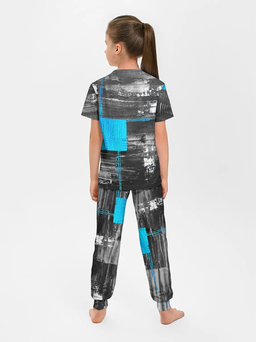 Детская пижама с брюками / Абстракция