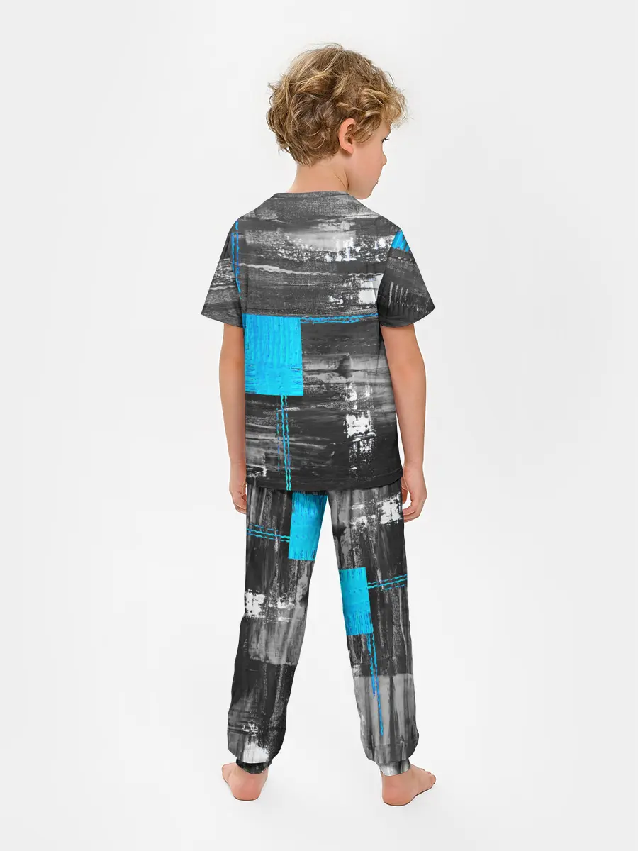 Детская пижама с брюками / Абстракция