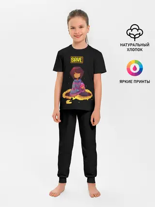 Детская пижама с брюками / UNDERTALE FRISK