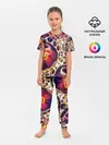 Детская пижама с брюками / Абстракция / Психоделика
