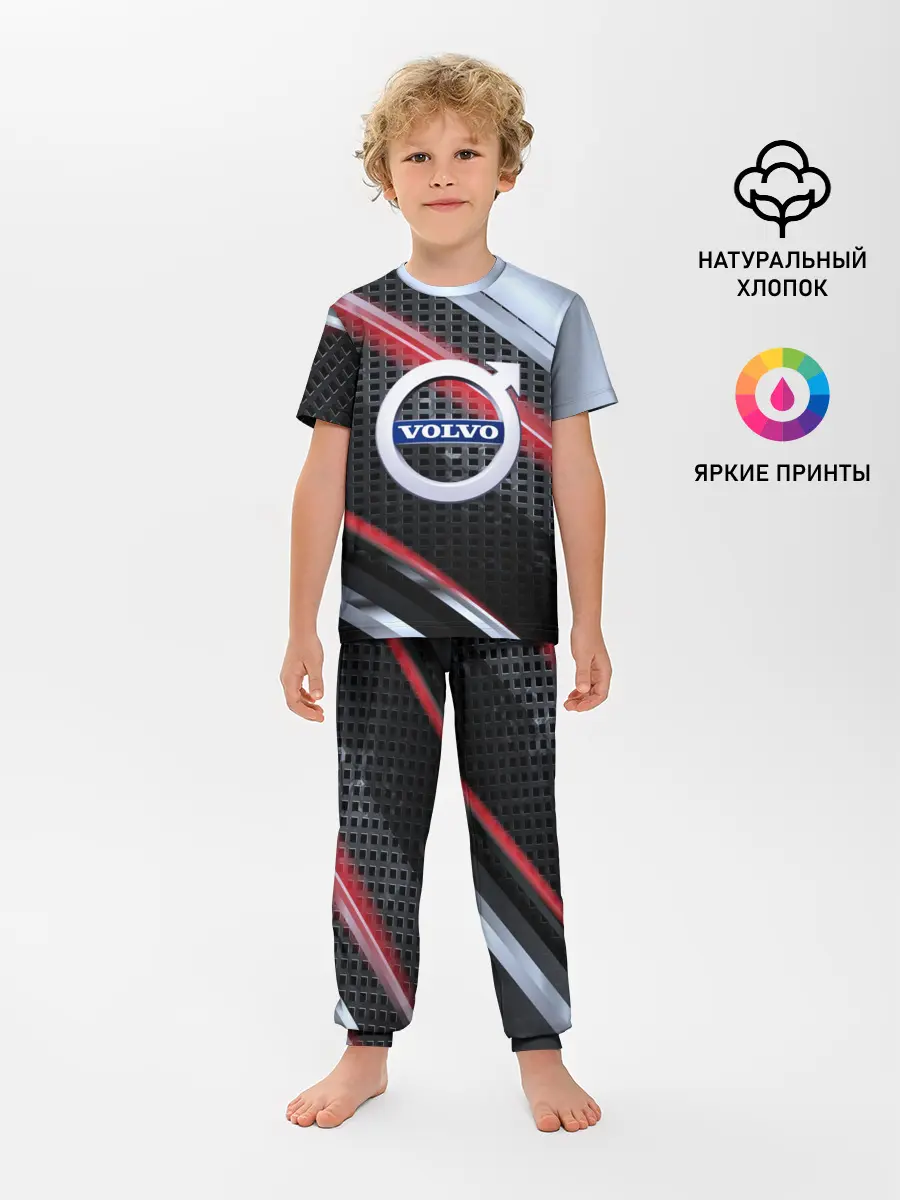 Детская пижама с брюками / VOLVO high speed collection