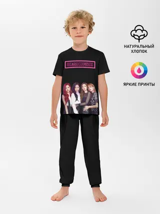 Детская пижама с брюками / BLACKPINK NEON