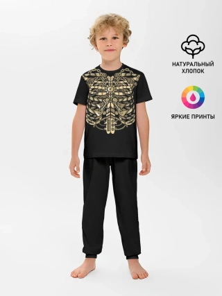 Детская пижама с брюками / ГРУДНАЯ КЛЕТКА | СТИМПАНК