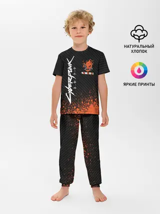 Детская пижама с брюками / Cyberpunk 2077