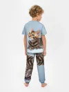 Детская пижама с брюками / Бенгальский кот