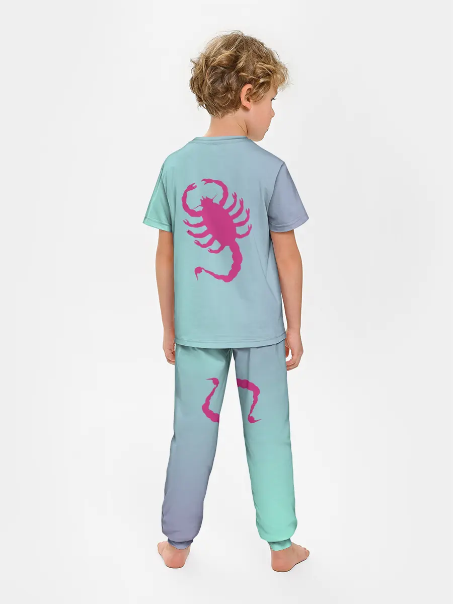 Детская пижама с брюками / В стиле Drive